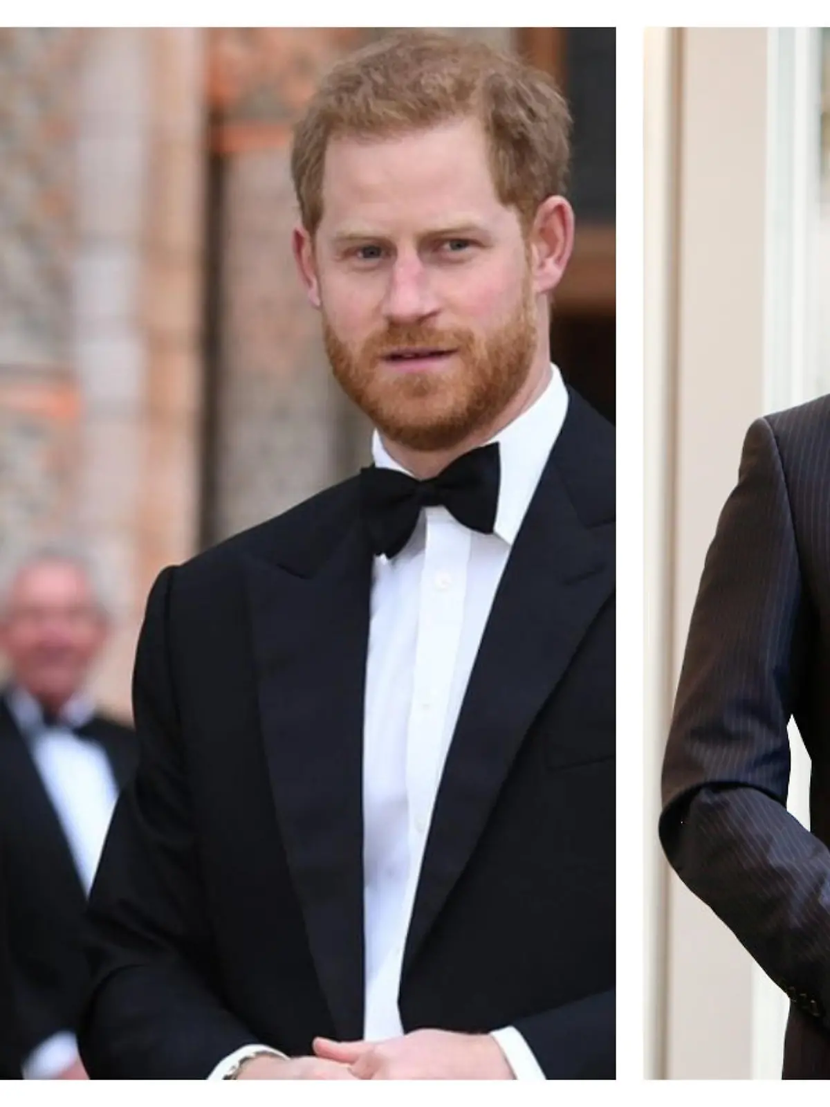 König Charles, Prinz Harry und Michael Begasse