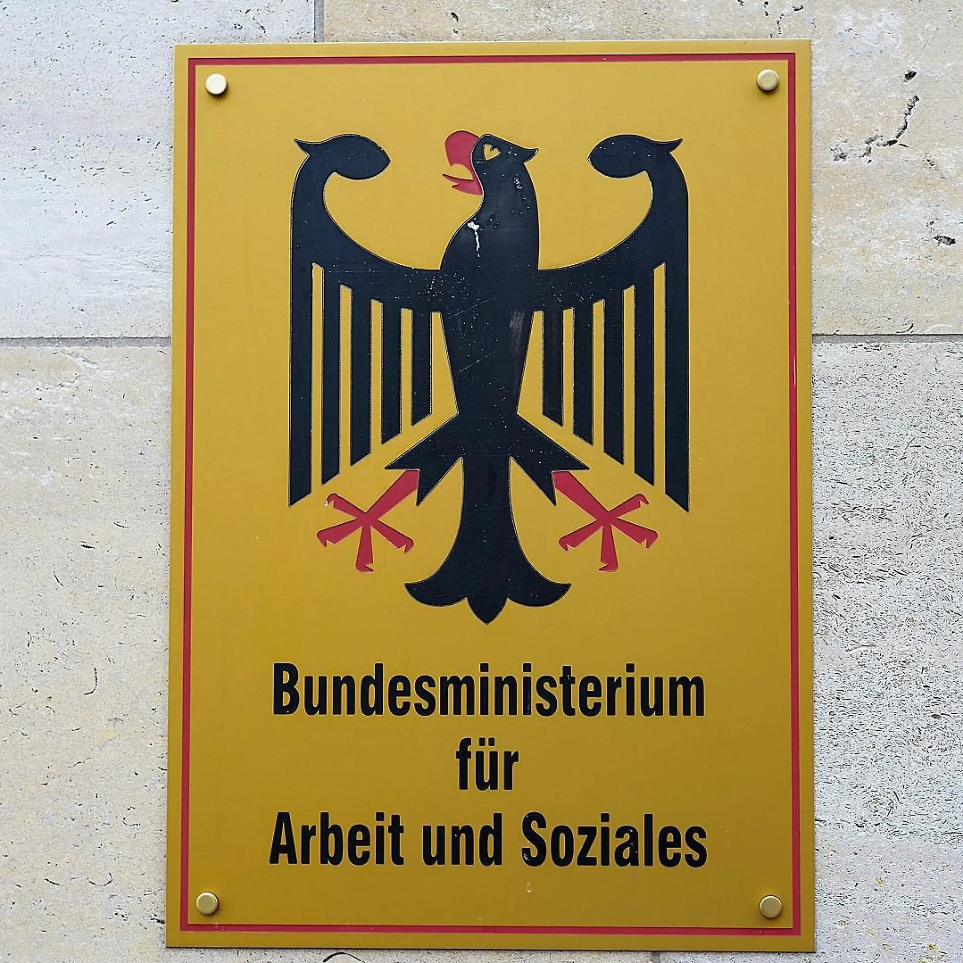 Arbeitsministerium Bild zu: "Arbeitsministerium"