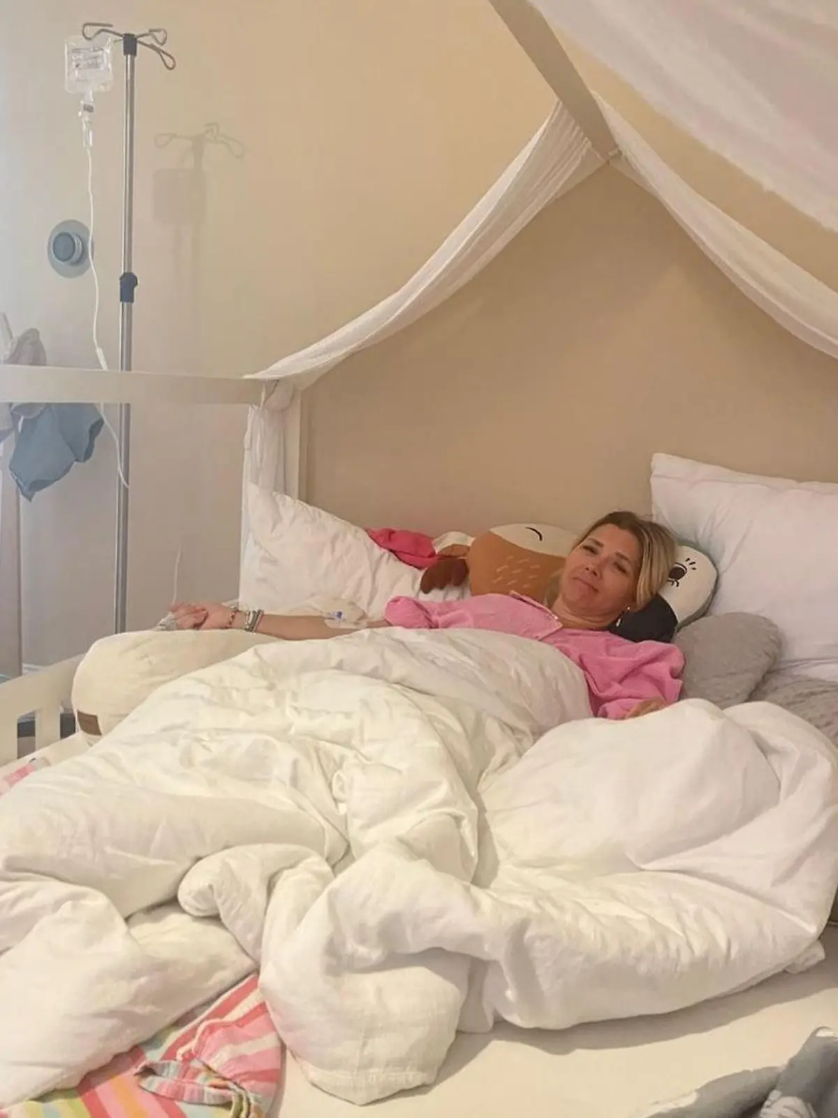 Tanja Szewczenko liegt mit Schweinegrippe flach.