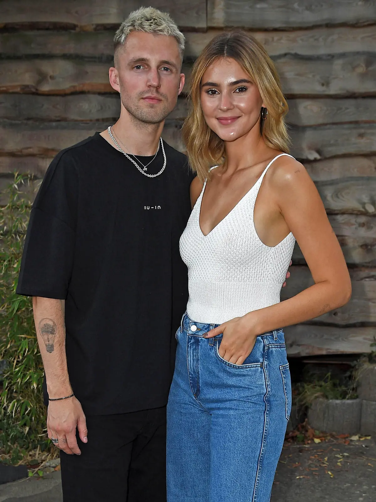  Stefanie Giesinger mit Freund Marcus Butler bei der Auftaktveranstaltung des GreenTech Festival im Kraftwerk in Berlin am 16.09.2020 *** Stefanie Giesinger with friend Marcus Butler at the opening event of the GreenTech Festival in the power plant in Berlin on 16 09 2020
