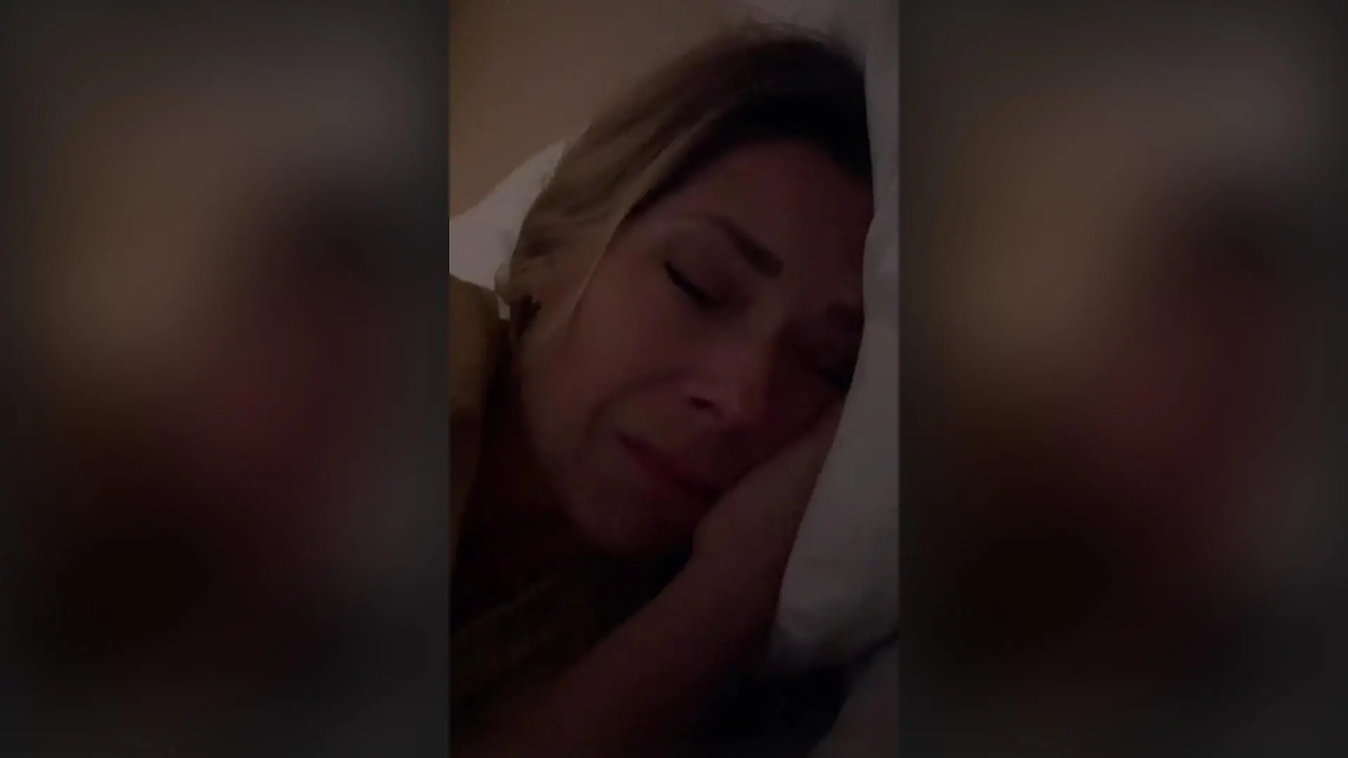 Tanja Szewczenko weint im Krankenbett wegen ihrer Kinder Sie hat die Schweinegrippe
