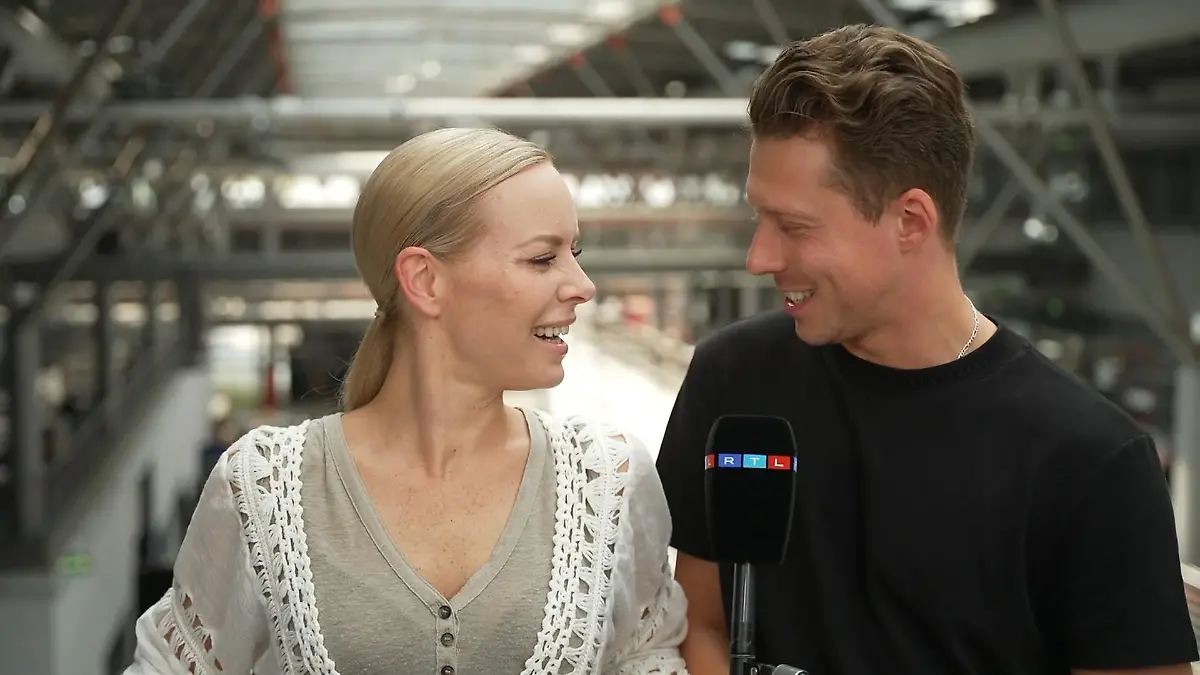 Isabel und Valentin sind sich ganz schön ähnlich "Profi-Challenge"-Tanzpaar