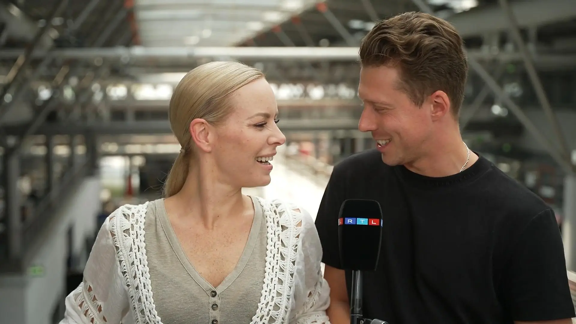 Isabel und Valentin sind sich ganz schön ähnlich "Profi-Challenge"-Tanzpaar