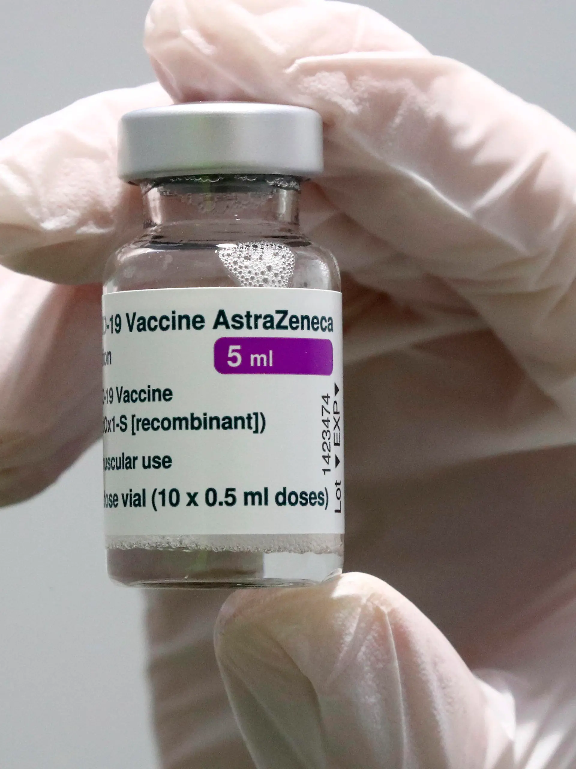 FILE - Medical staff prepares an AstraZeneca coronavirus vaccine during preparations at the vaccine center in Ebersberg near Munich, Germany, Monday, March 22, 2021. The pharma giant AstraZeneca has requested that its European authorization for its COVID vaccine be pulled, according to the EU medicines regulator on Wednesday, May 8, 2024. (AP Photo/Matthias Schrader, FILE)