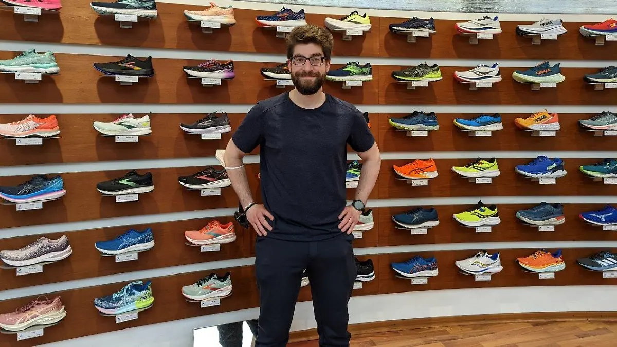 Alexander Bermel kennt sich aus mit Laufschuhen