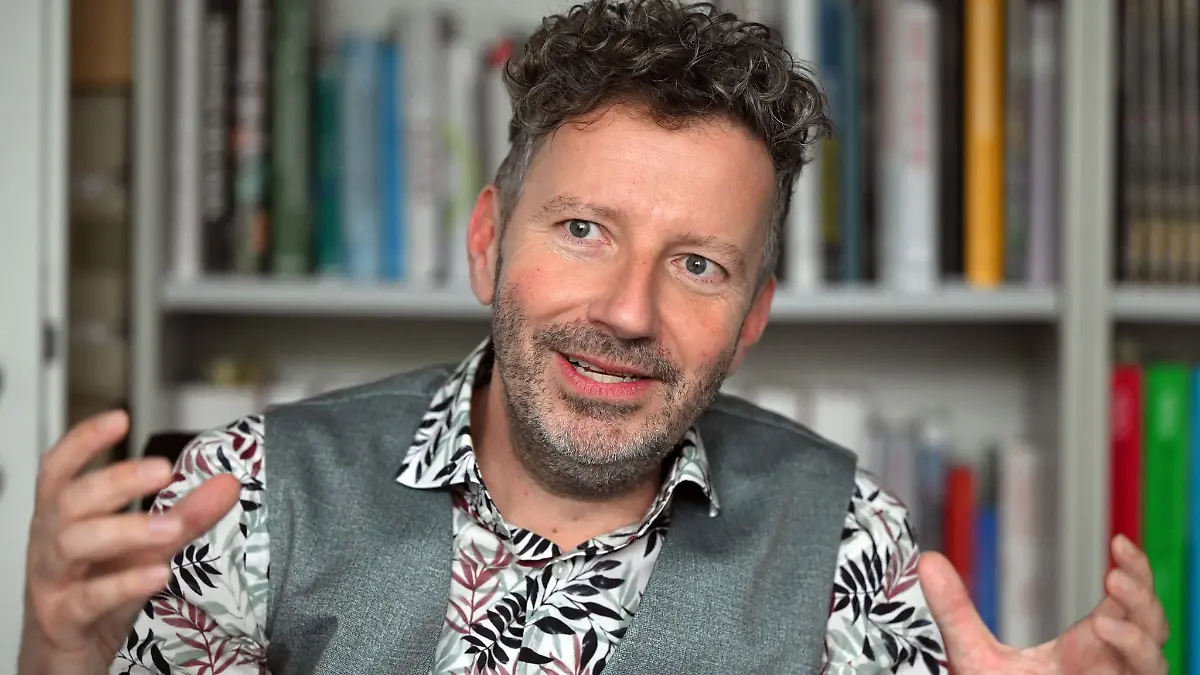 Thorsten Schorn, Radiomoderator, beantwortet bei einem dpa-interview die Fragen.