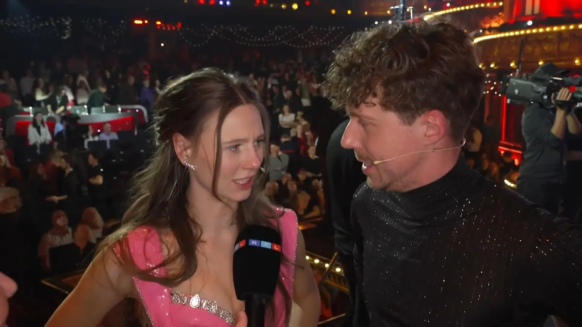 Ann-Kathrin Bendixen und Valentin Lusin sind sprachlos Sie sind im „Let’s Dance“-Halbfinale