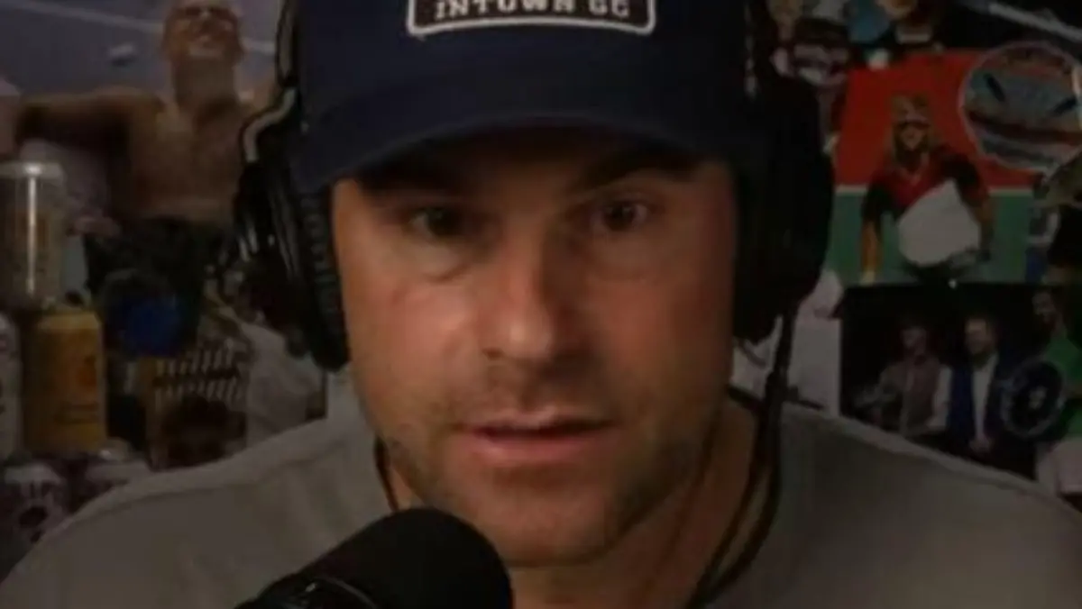 Andy Roddick in seinem Podcast "Served with Andy Roddick"