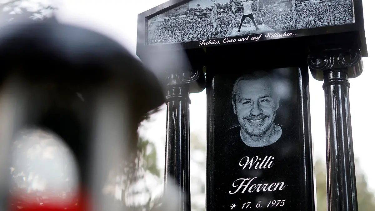Willi Herrens Grab auf dem Melaten-Friedhof in Köln