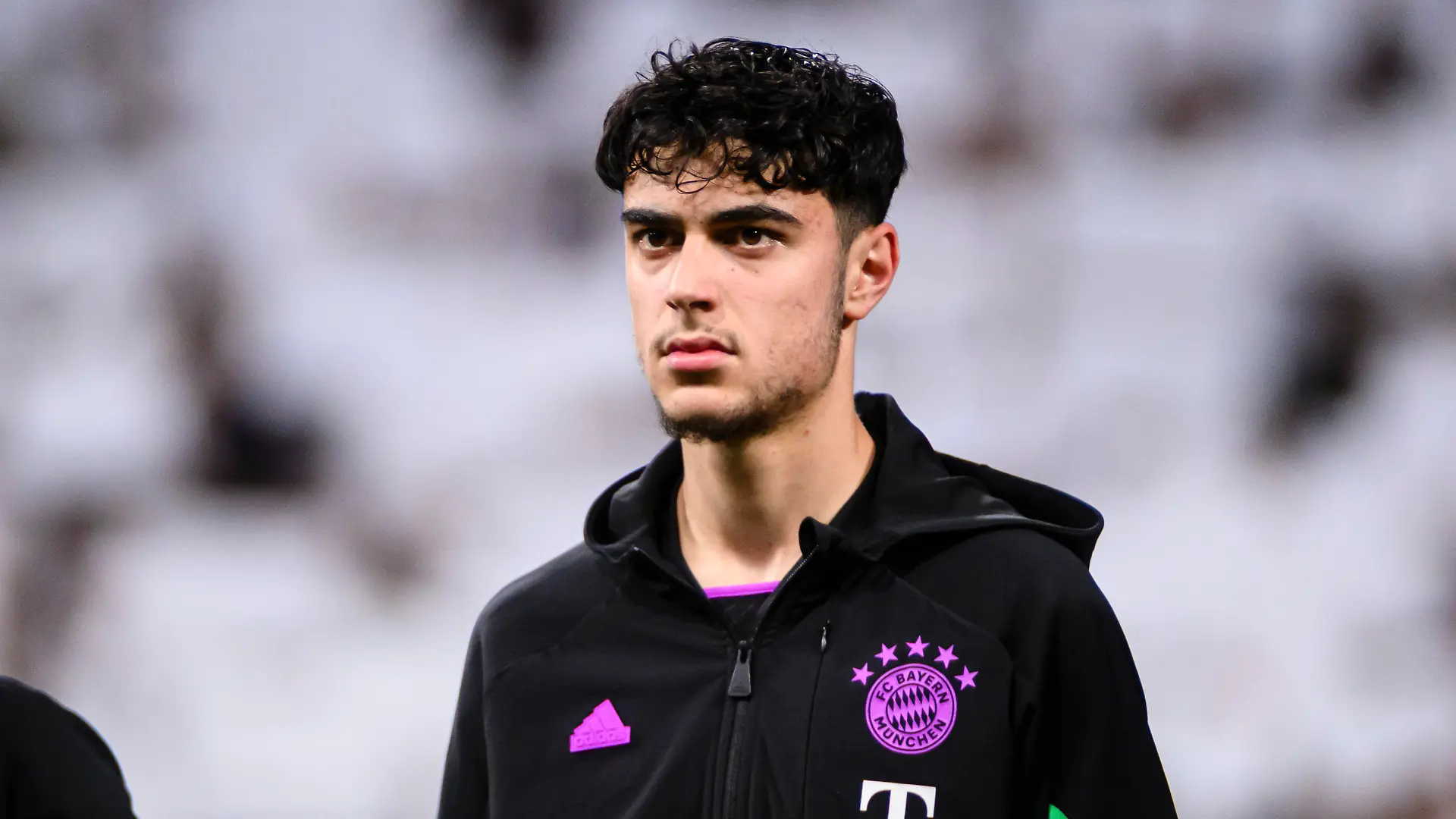 May 8, 2024, Madrid, Madrid, Spain: Santiago Bernabéu Stadium Aleksandar Pavlovic of Bayern München getting into the field during the UEFA Champions League Semi Final football match between Real Madrid and Bayern Munich at the Santiago Bernabéu Stadium in Madrid, Spain (Credit Image: © Eurasia Sport Images/Sport Press Photo via ZUMA Press) / action press