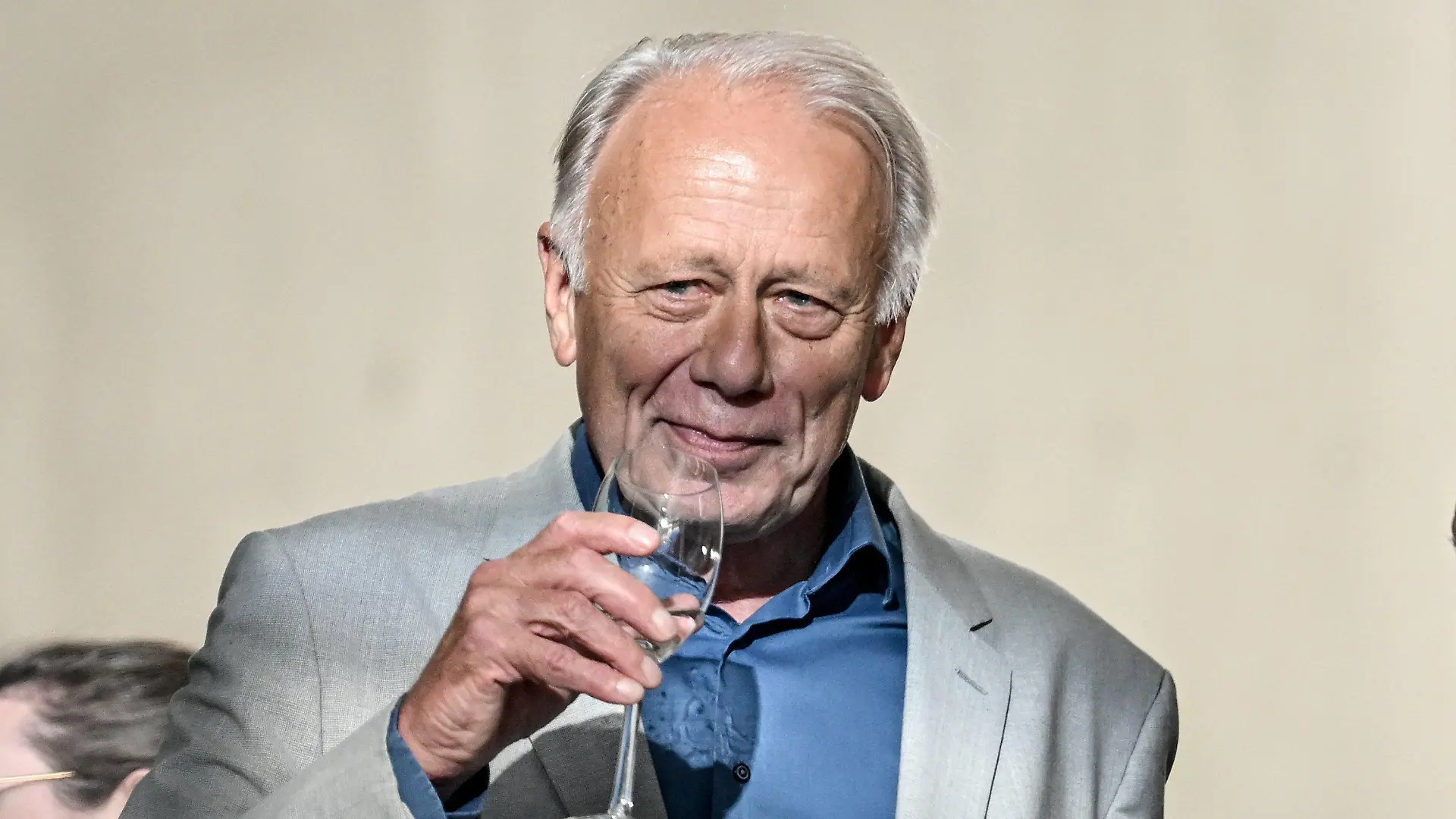 13.05.2024, Berlin: Jürgen Trittin (Bündnis 90/Die Grünen) feiert auf seiner Abschiedsfeier. Foto: Britta Pedersen/dpa +++ dpa-Bildfunk +++