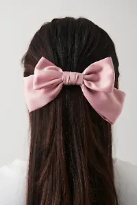 Satin Bow Hair Clip