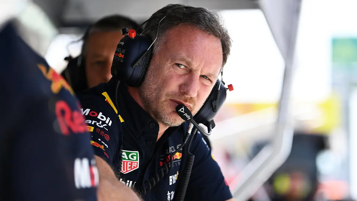  Formula 1 2022: Spanish GP CIRCUIT DE BARCELONA-CATALUNYA, SPAIN - MAY 21: Christian Horner, Team Principal, Red Bull Racing during the Spanish GP at Circuit de Barcelona-Catalunya on Saturday May 21, 2022 in Barcelona, Spain. Photo by Mark Sutton / Sutton Images Images PUBLICATIONxINxGERxSUIxAUTxHUNxONLY GP2206_130319MS1_3859