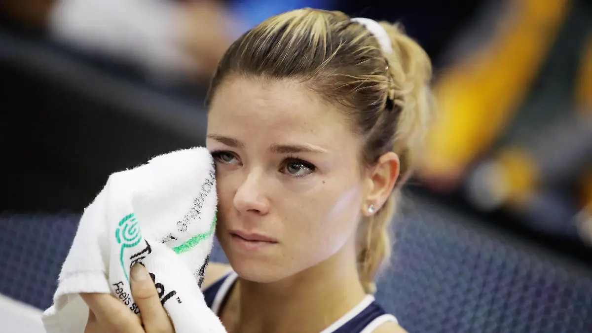 WTA Turnier in Linz, Siegerin Camila Giorgi TENNIS - WTA Tennis Damen Upper Austria Ladies Linz LINZ,AUSTRIA,14.OCT.18 - TENNIS - WTA Tour, Upper Austria Ladies Linz. Image shows Camila Giorgi (ITA). PUBLICATIONxINxGERxHUNxONLY GEPAxpictures/xMatthiasxHauer  