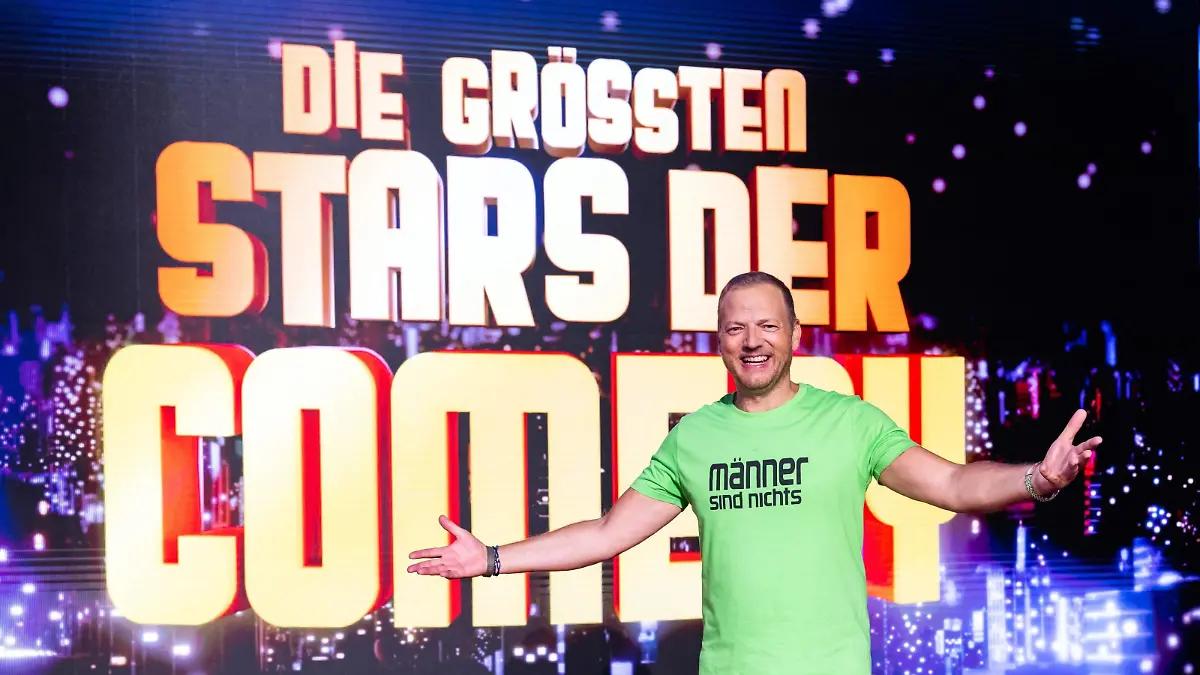 'Mario Barth präsentiert: Die größten Stars der Comedy' mit Gastgeber Mario Barth

+++ Die Verwendung des sendungsbezogenen Materials ist nur mit dem Hinweis und Verlinkung auf RTL+ gestattet. +++