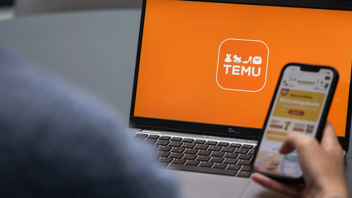 ILLUSTRATION - 29.08.2023, Berlin: Blick auf einen Laptop mit dem Logo der App Temu (gestellte Szene).

Temu gibt es als App und als klassische Internetseite. (zu dpa: «Verbraucherzentrale verzichtet auf Klage gegen Temu») Foto: Hannes P Albert/dpa +++ dpa-Bildfunk +++