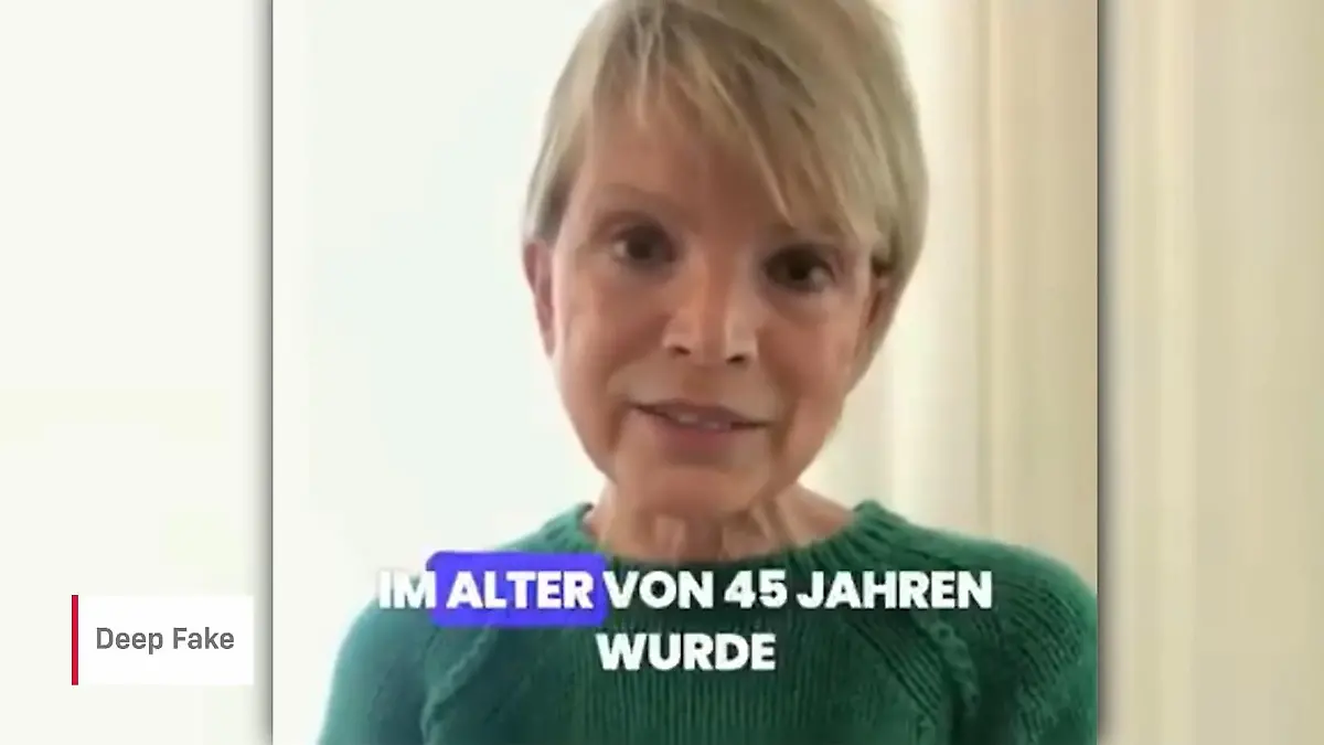 Deep-Fake Uschi Glas
