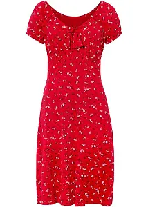 Bedrucktes Jerseykleid