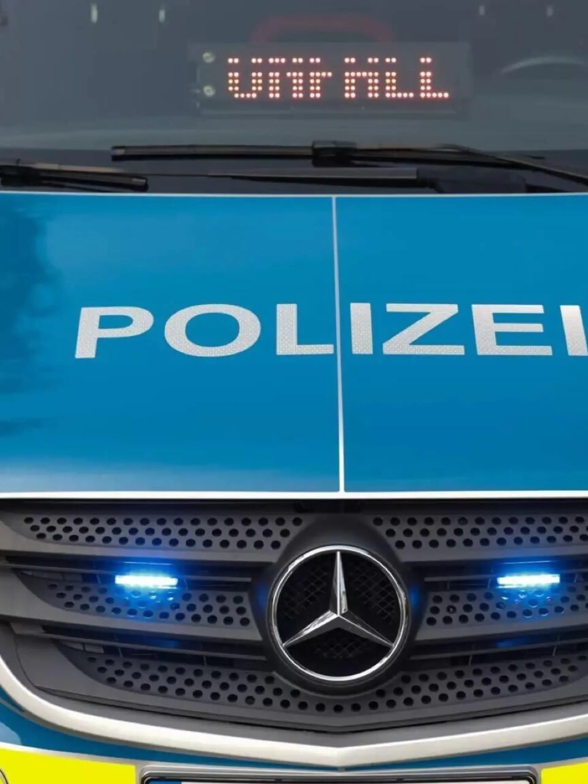 Ein Polizeiauto