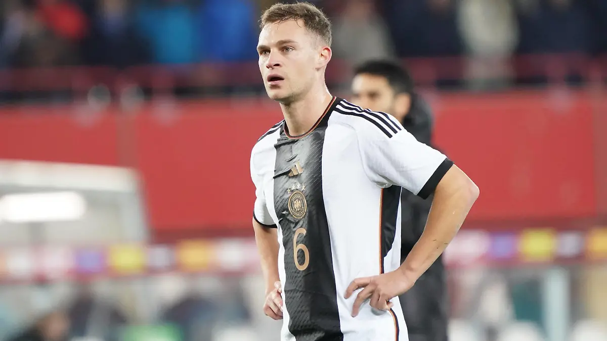 Joshua Kimmich Deutschland Germany - Wien 21.11.2023: Österreich vs. Deutschland, Ernst-Happel-Stadion Wien, Freundschaftsspiel *** Joshua Kimmich Germany Germany Vienna 21 11 2023 Austria vs Germany, Ernst Happel Stadium Vienna, Friendly match
