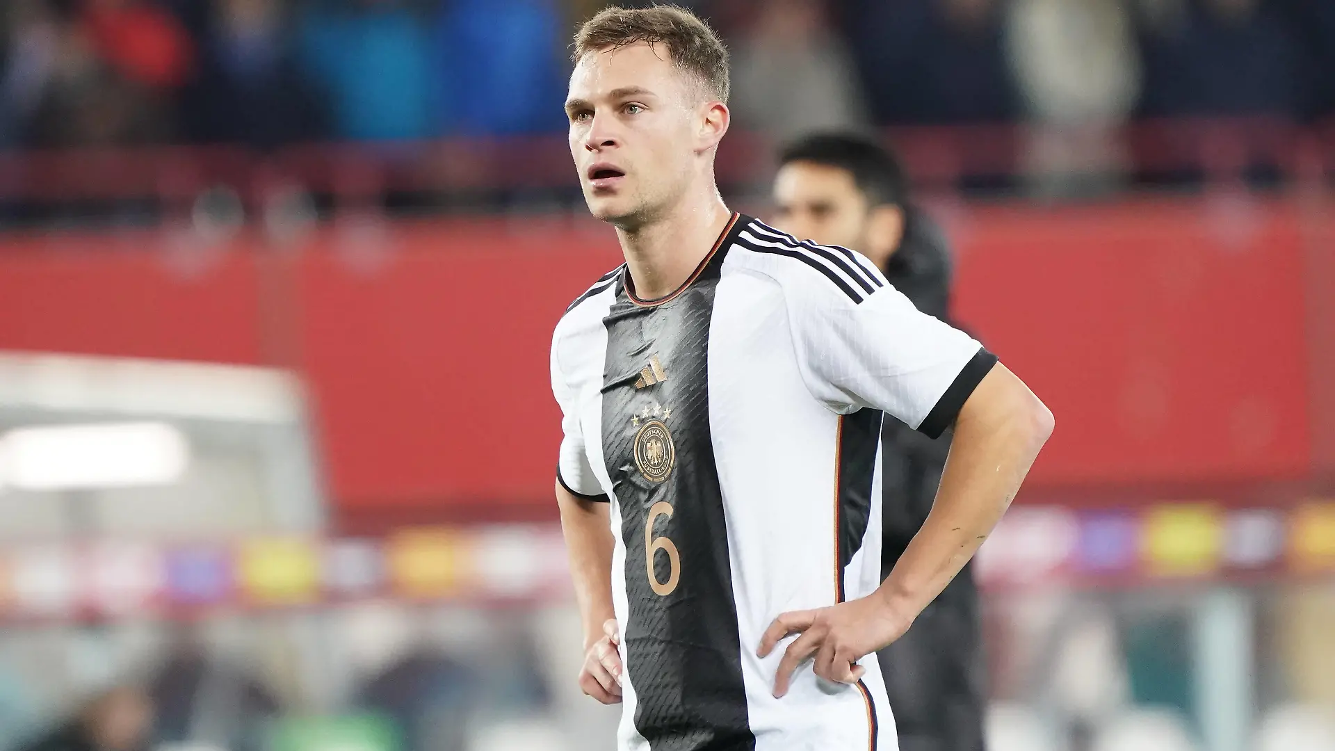 Joshua Kimmich Deutschland Germany - Wien 21.11.2023: Österreich vs. Deutschland, Ernst-Happel-Stadion Wien, Freundschaftsspiel *** Joshua Kimmich Germany Germany Vienna 21 11 2023 Austria vs Germany, Ernst Happel Stadium Vienna, Friendly match