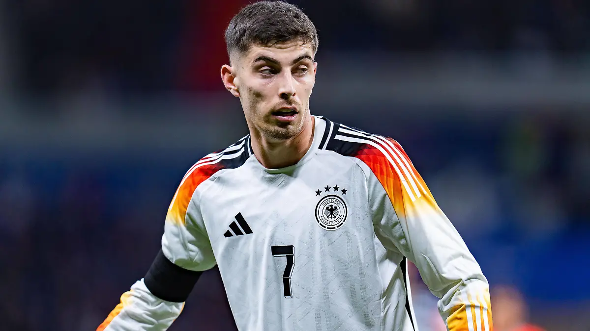 Kai Havertz Deutschland, 7 Frankreich vs. Deutschland, Herren, Fussball, Testspiel, 23.03.2024 Frankreich vs. Deutschland, Herren, Fussball, Testspiel, 23.03.2024 Lyonn *** Kai Havertz Germany, 7 France vs Germany, Men, Football, Test match, 23 03 2024 France vs Germany, Men, Football, Test match, 23 03 2024 Lyonn Copyright: xEibner-Pressefoto/BahhoxKarax EP_FRA
