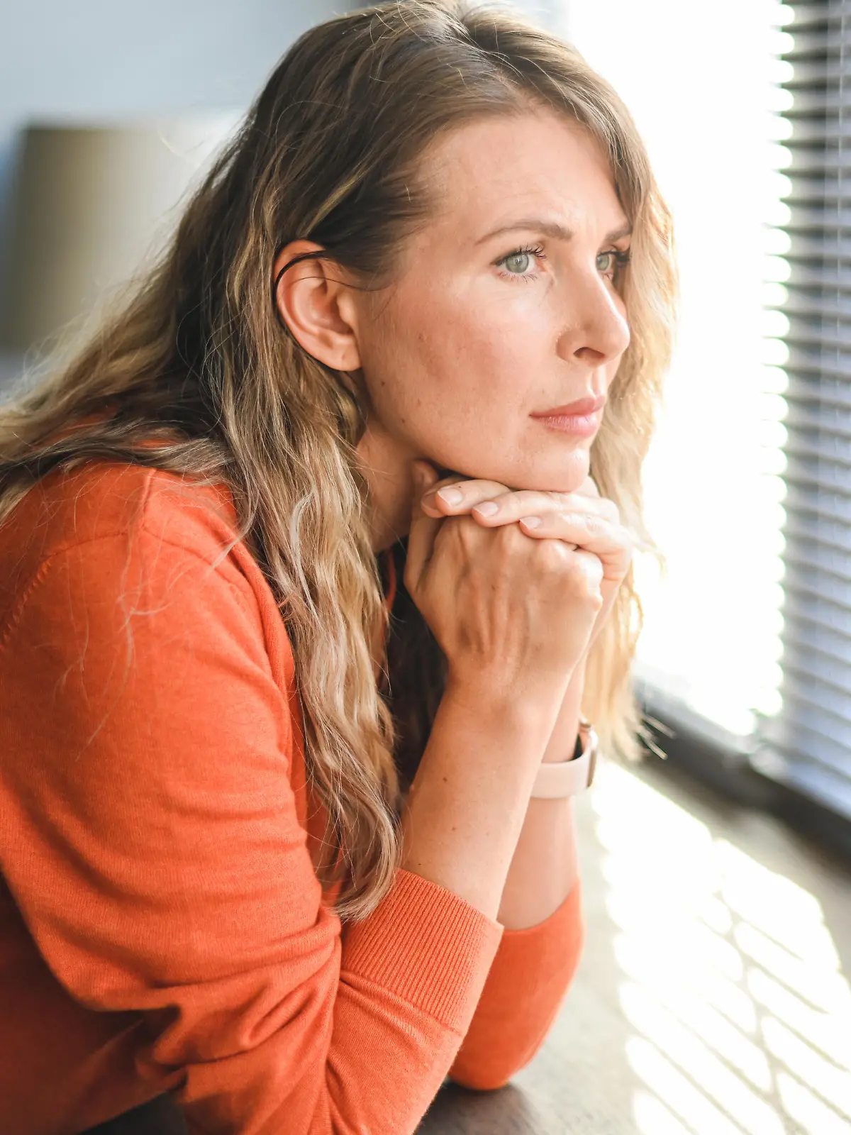 Mature adult woman (negative emotions)
