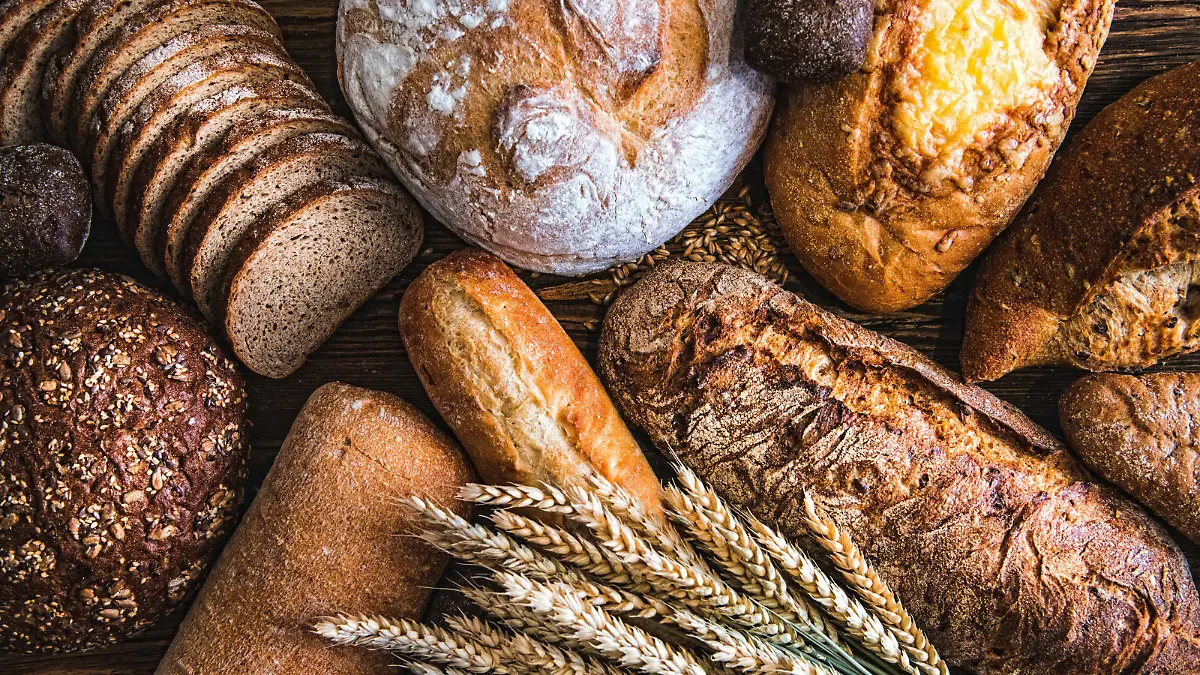 Variation an Brotlaiben dunkel & hell