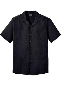 Musselin-Kurzarmhemd