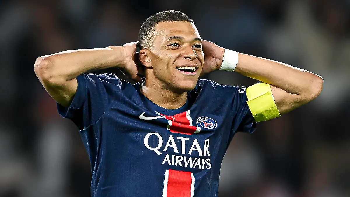 Fußball, Kylian Mbappe bestreitet vorerst letztes Heimspiel für Paris St. Germain Kylian Mbappe Plays His Last Match For PSG - Paris Kylian Mbappe reacts during the Ligue 1 football match Paris Saint-Germain PSG VS Toulouse TFC on May 12, 2024 at Parc des Princes stadium in Paris, France. Photo by Victor Joly/ABACAPRESS.COM Paris France PUBLICATIONxNOTxINxFRAxESPxUKxUSAxBELxPOL Copyright: xJolyxVictor/ABACAx