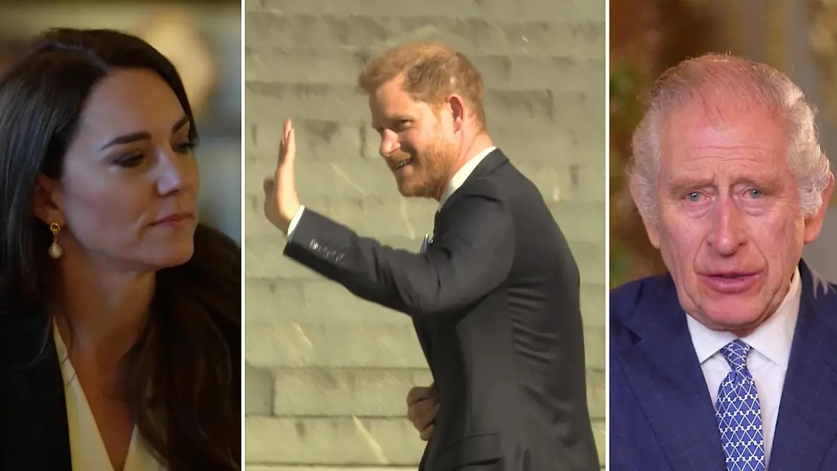 Royale Familie meidet zurückgekehrten Prinz Harry Harte Abfuhr vom Papa