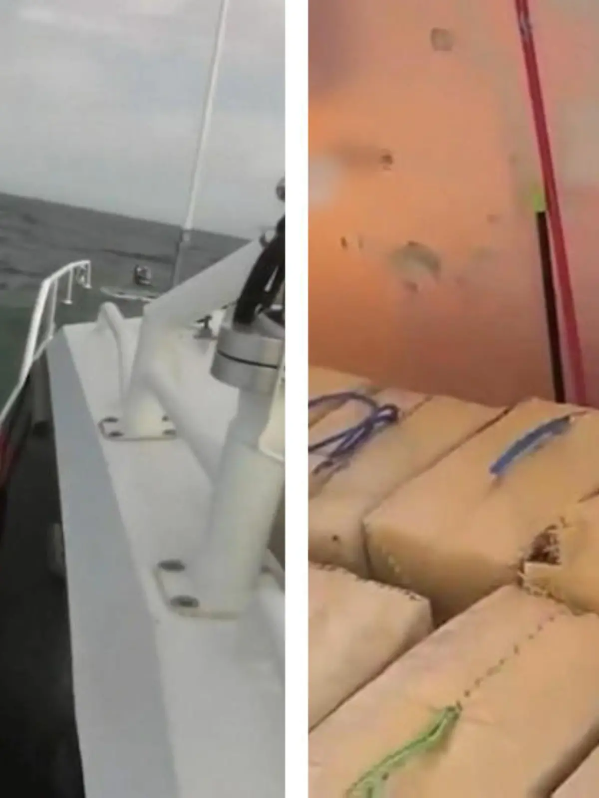 An der Küste von Huelva jagen Polizisten Drogenschmuggler quer übers Meer. In ihrem Besitz befinden sich 300 Ballen Haschisch.