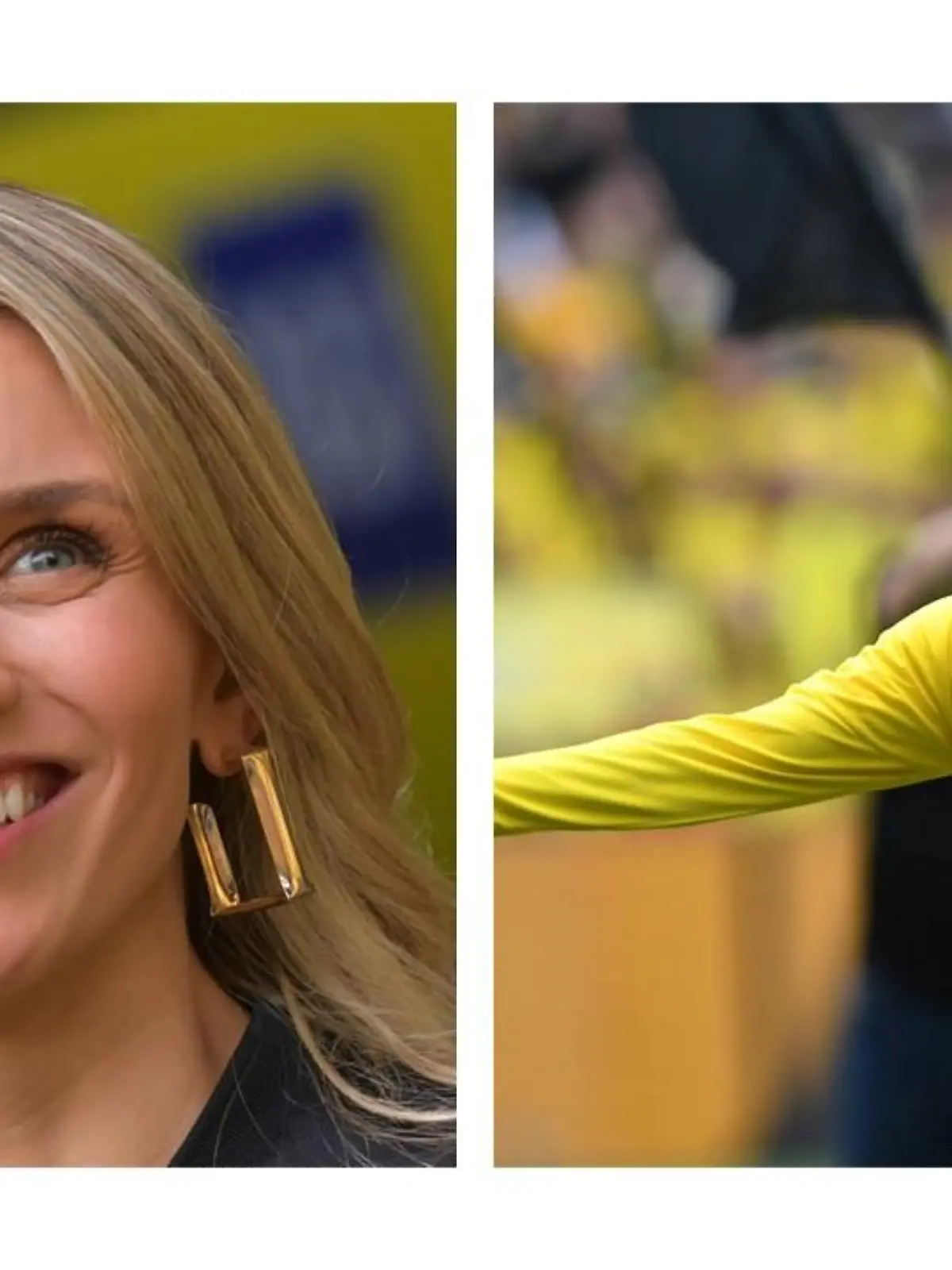 Beim Abschiedstor ihres Mannes Marco Reus standen Scarlett Gartmann-Reus Tränen in den Augen.