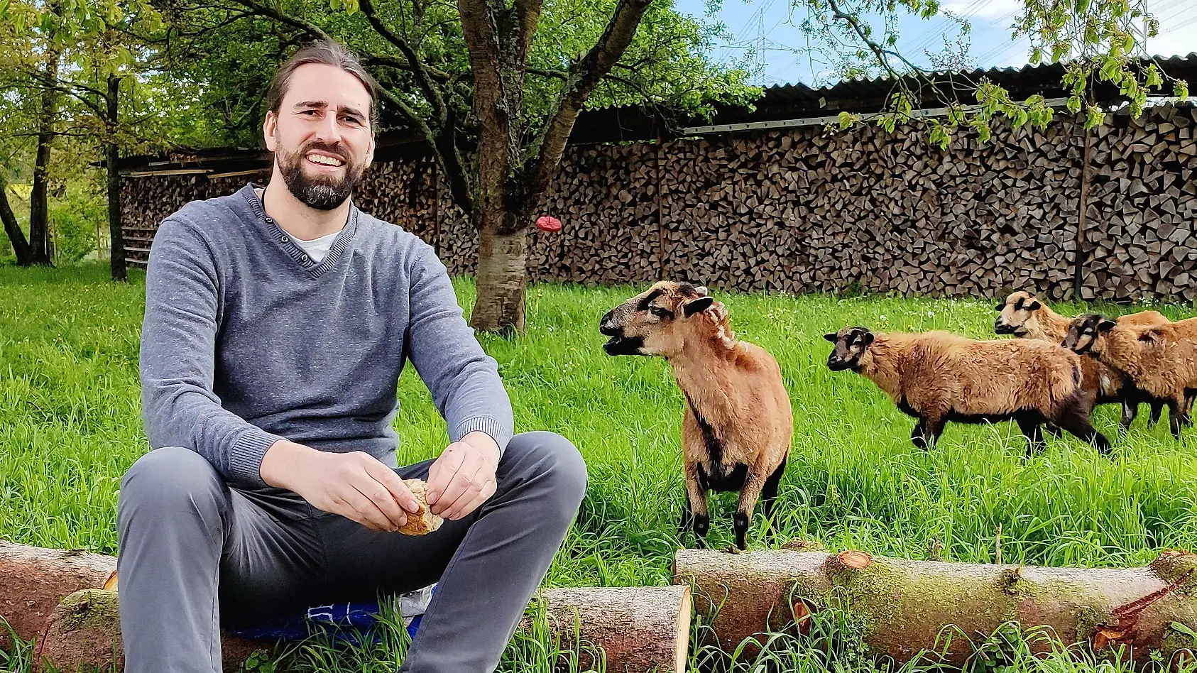 Michael hat ein kleines Spa