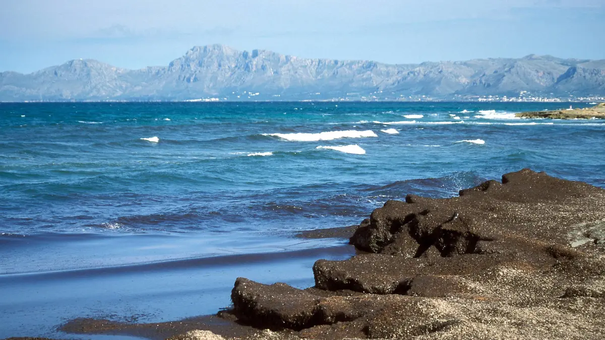 Küste von Ca n Picafort bei Alcudia