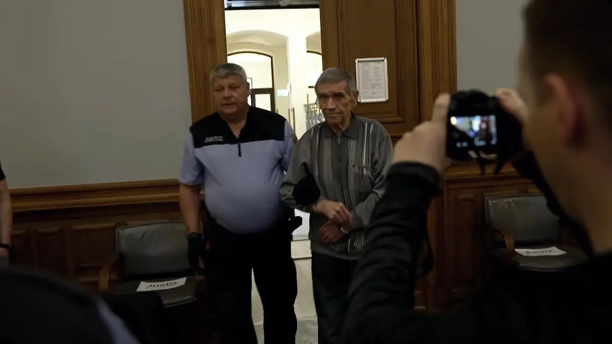 Bild des Angeklagten Detlev B. in Leipzig