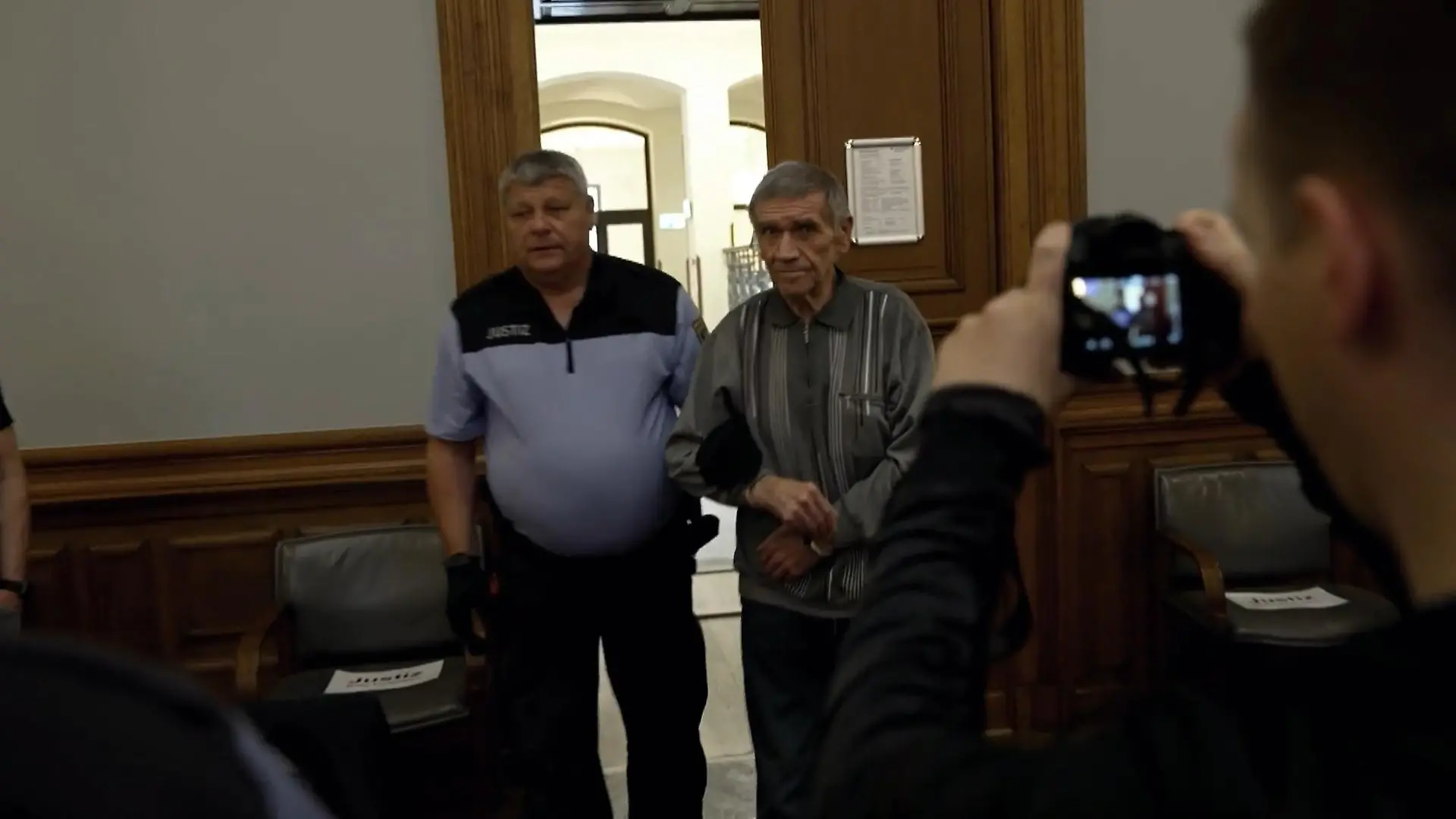 Bild des Angeklagten Detlev B. in Leipzig