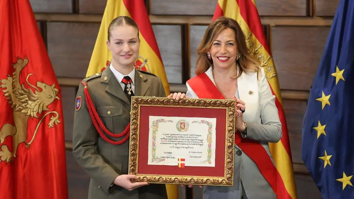 Kronprinzessin Leonor ist jetzt "Adoptivtochter" von Saragossa