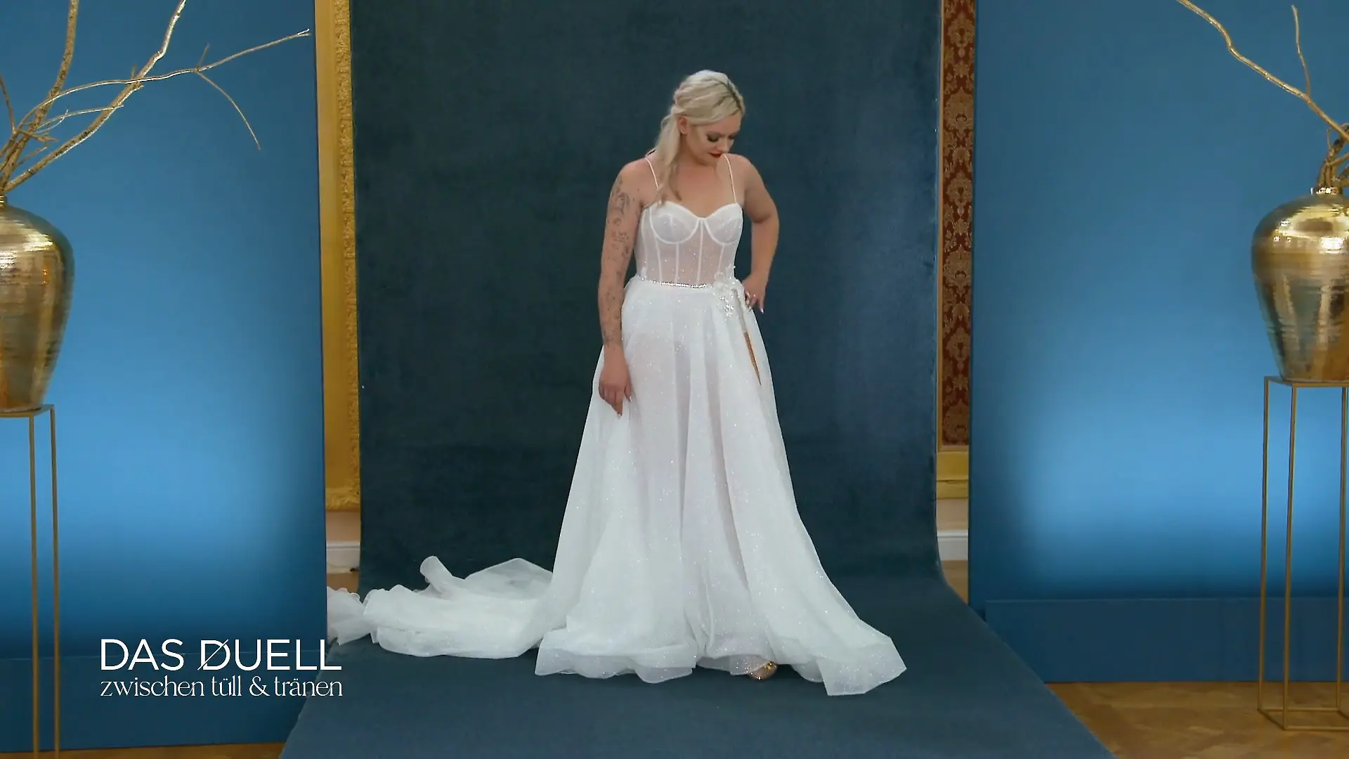 Maxi in ihrem Favoritenkleid Wie kommt es an?