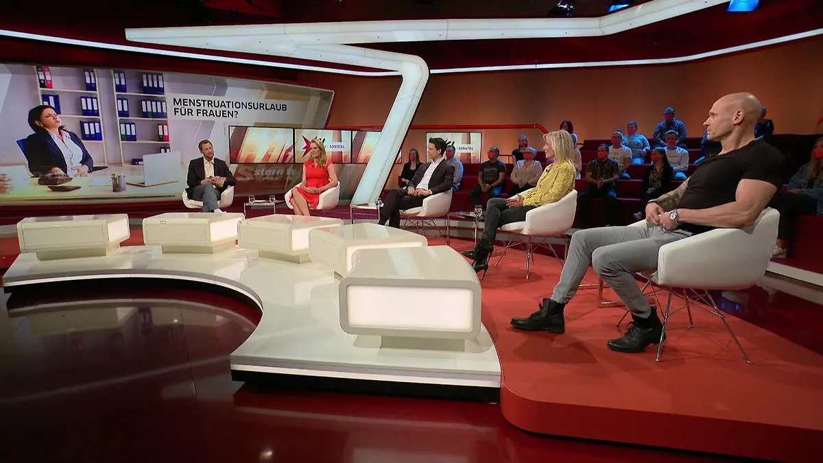 Am Ende wird die Diskussion bei "stern TV am Sonntag" noch einmal hitzig