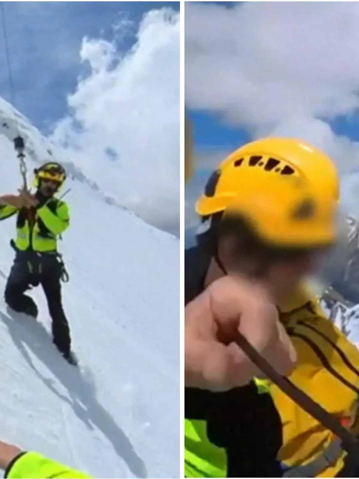 Auf dem Monte Gelàs zwischen Frankreich und Italien gerät ein Ski-Wanderer in Not! Der Mann schafft es auf 3.000 Metern Höhe nicht mehr aus eigener Kraft nach unten. In so einer Steillage kann nur ein Rettungshubschrauber helfen. Die spektakuläre Rettung zeigen wir euch im Video.