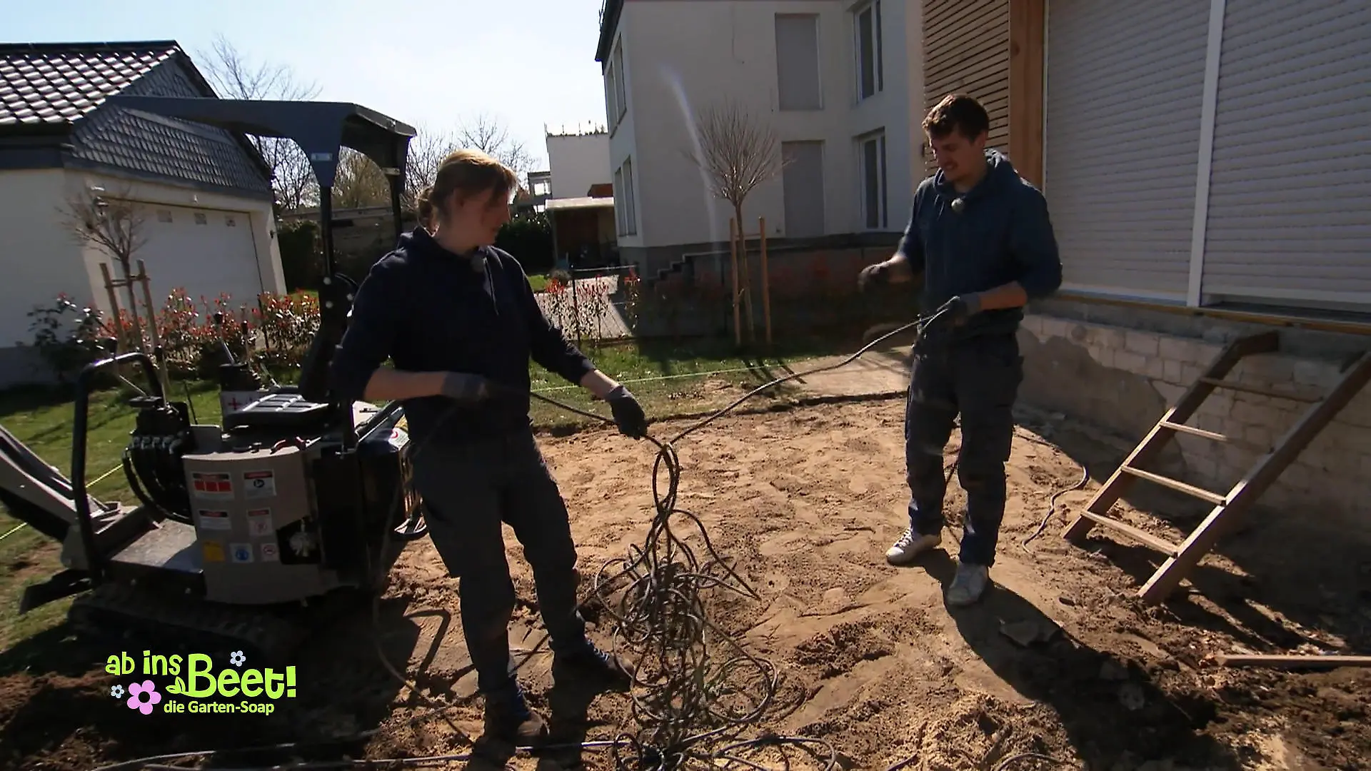 Die Arbeitsteilung bei Thilo und Lisa ist klar aufgeteilt Wiederverwertung