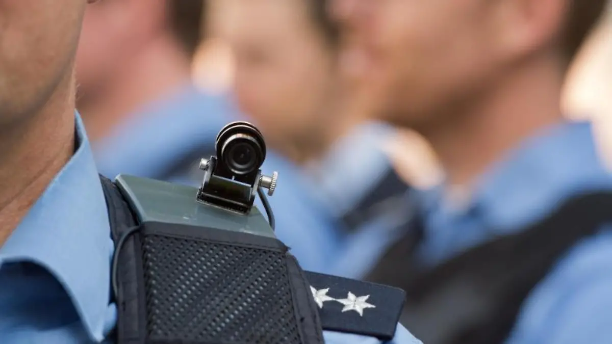 Polizei mit Bodycams