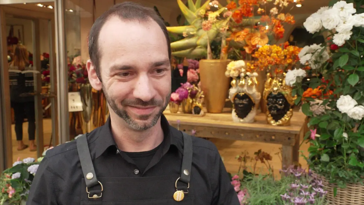 Florist Steffen Laible spricht über rassistische Blumenvasen