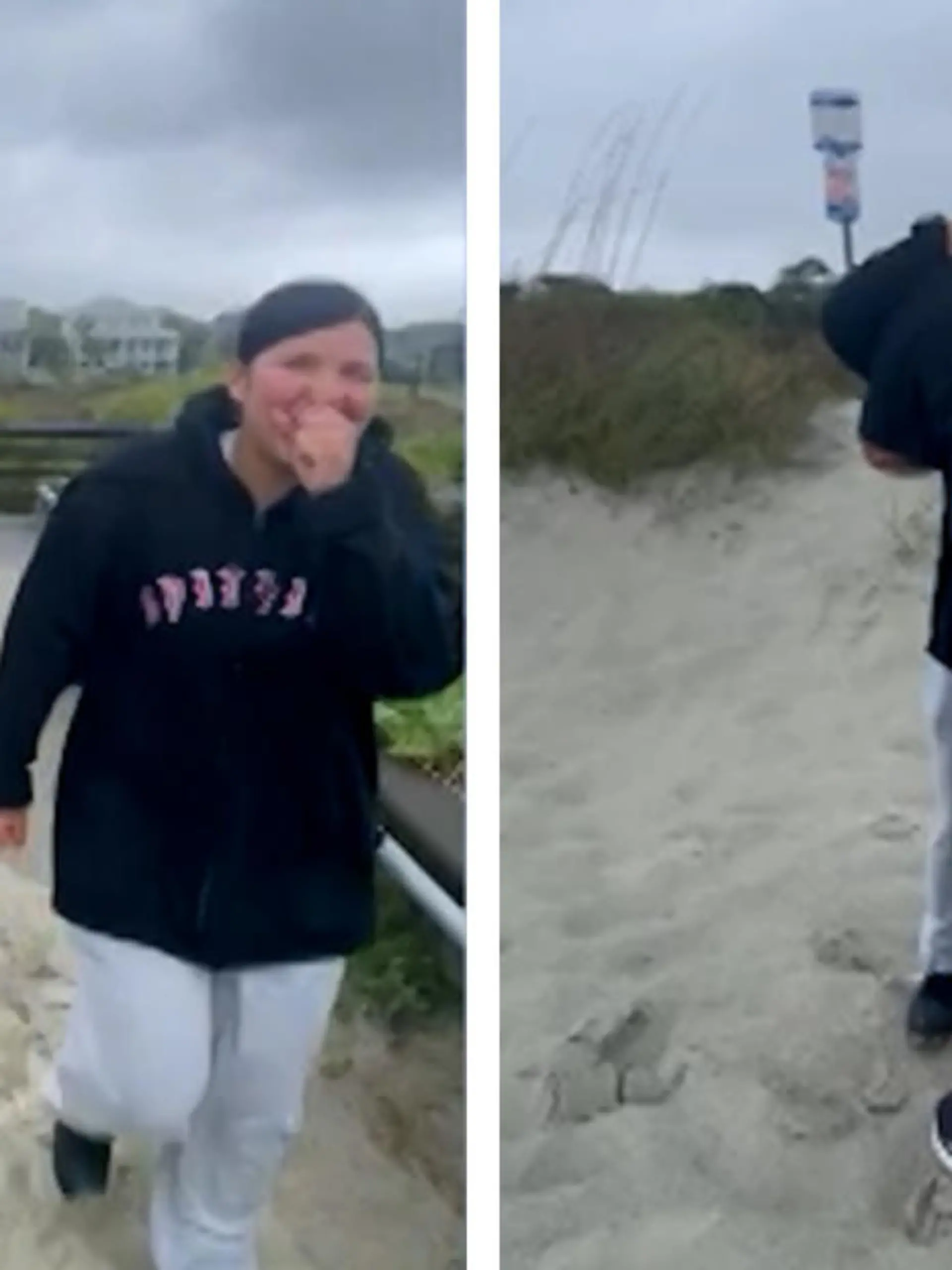Ein ergreifender Pakt! Alicia und ihr Bruder wollten gemeinsam das Meer sehen, doch der Junge wurde brutal ermordet - jetzt fährt sie trotzdem hin! Und sie ist nicht alleine - ihre Tante und ihr Onkel, der ebenfalls noch nie Sand unter den Füßen gespürt hat, begleiten sie auf diesen bedeutungsvollen Trip.
Die emotionalen Bilder seht ihr im Video.