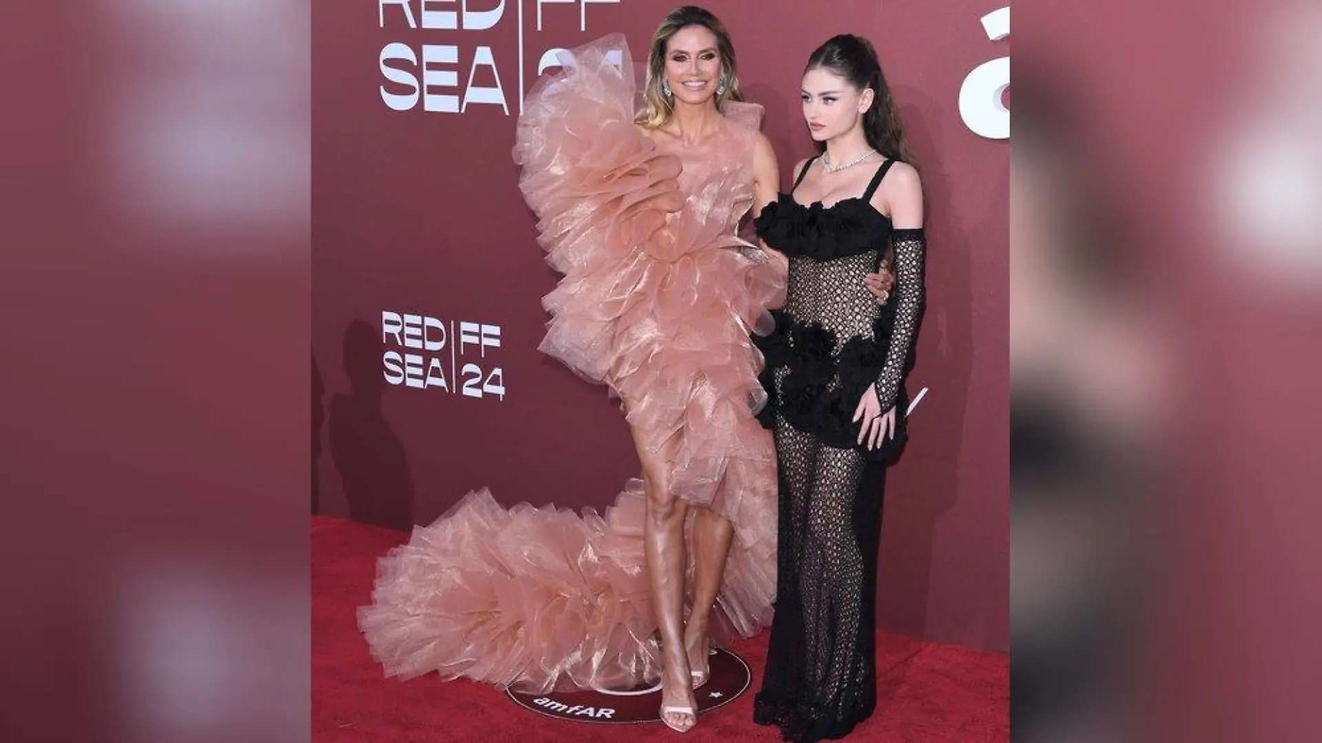 Heidi Klum verteilt in Cannes Küsse, aber nicht an Ehemann Tom Kaulitz