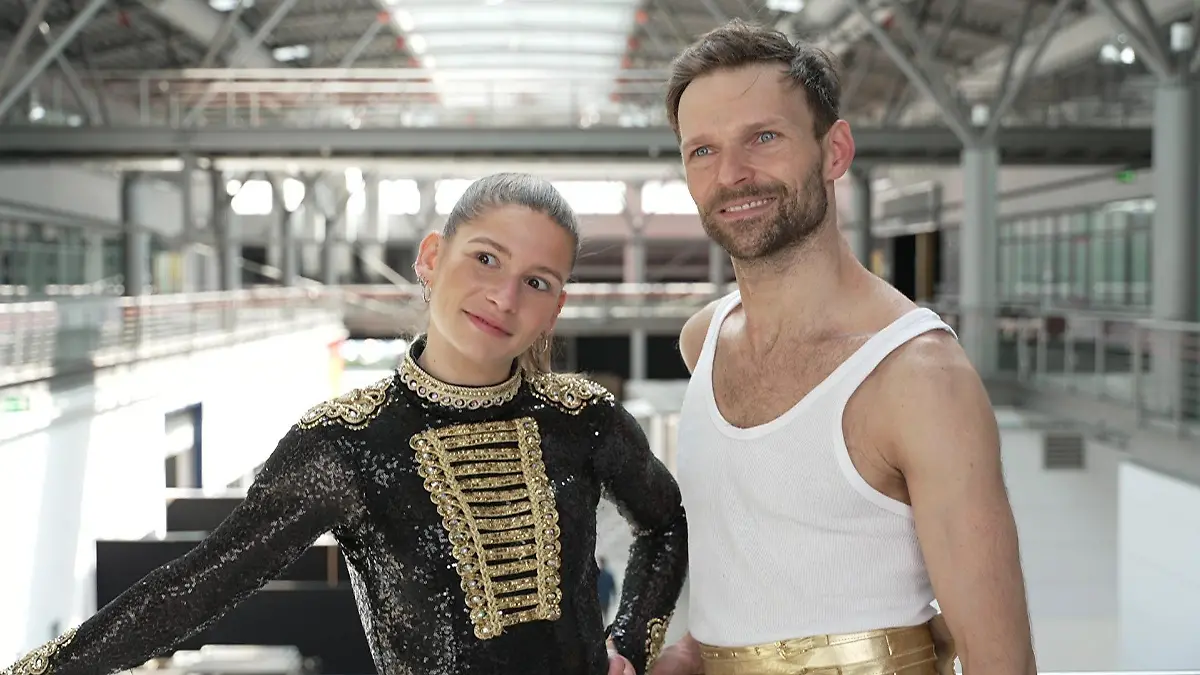 Jana Wosnitza und Vadim Garbuzov stehen im Finale der 17. "Let's Dance"-Staffel.