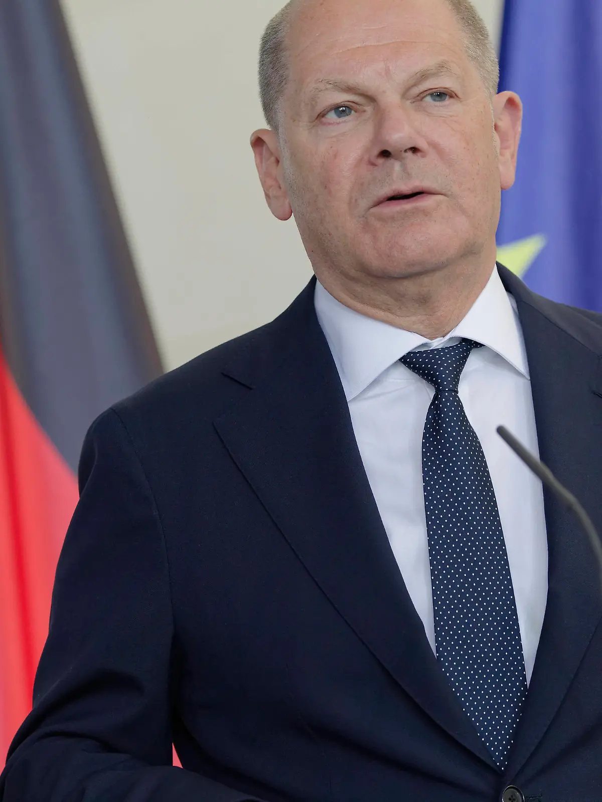 Olaf Scholz 2024-05-17 Deutschland, Berlin - Gemeinsame Pressekonferenz von Bundeskanzler Olaf Scholz SPD und der Staatspräsidentin der Republik Moldau. *** Olaf Scholz 2024 05 17 Germany, Berlin Joint press conference by Federal Chancellor Olaf Scholz SPD and the President of the Republic of Moldova