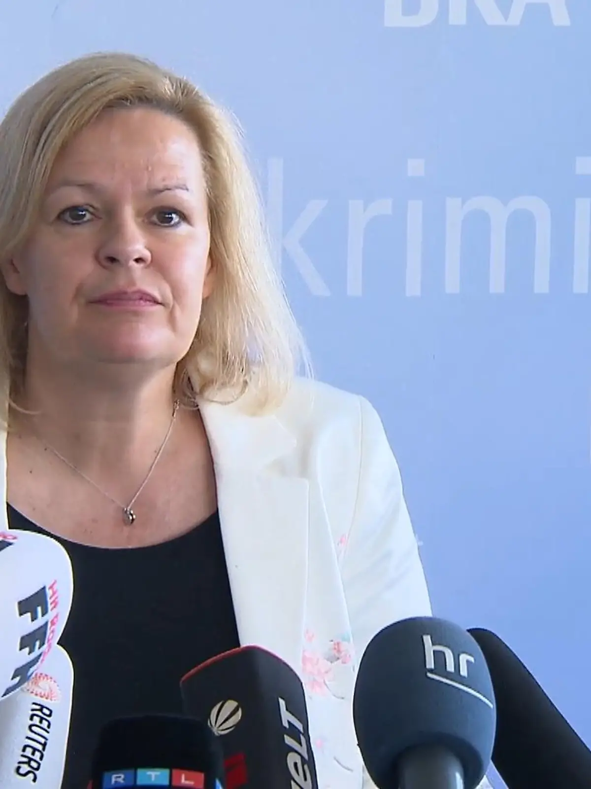 Bild zu: "Nancy Faeser bleibt Innenministerin"