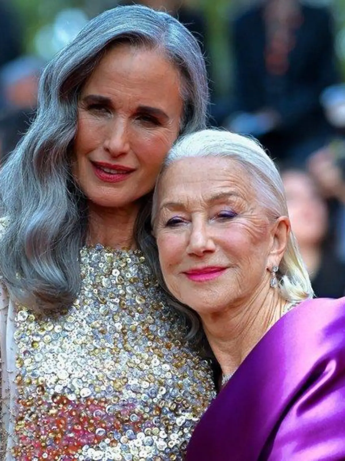 Andie MacDowell und Helen Mirren: Hingucker in Cannes